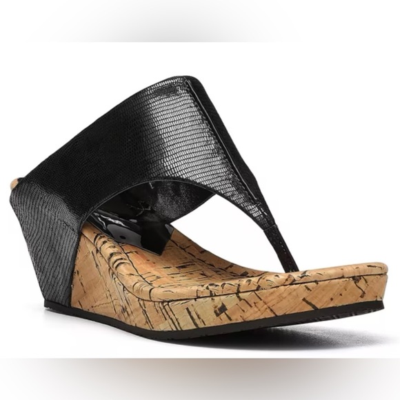 Donald J. Pliner Shoes - Donald J. Pliner Gil Platform Cork Wedges